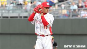 ▲味全龍先發投手徐若熙。（圖／記者劉彥池攝影）