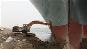 長榮海運 長賜號 Ever Given 蘇伊士運河
圖／翻攝自蘇伊士運管局
https://www.suezcanal.gov.eg/English/MediaCenter/News/Pages/Navigation_new25-03-2021.aspx