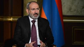 去年與亞塞拜然戰事失利而面臨下台壓力，和軍方逼宮的亞美尼亞總理帕辛揚（圖）28日宣布將於4月辭職，6月提前舉行國會大選。（圖取自亞美尼亞總理府網頁www.primeminister.am）