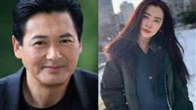 周潤發、王祖賢。（圖／翻攝自筷說魚樂微博）