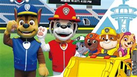 樂天桃猿將舉辦汪汪隊立大功見面會。（圖／樂天桃猿提供）