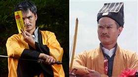 ▲有Coser重新詮釋林正英，神韻入木三分，讓人以為九叔在世。（圖／翻攝自Jason Liu臉書、網路）