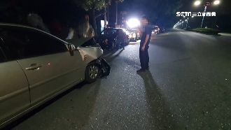 連撞2車轉1圈　酒駕男釀禍竟想私了