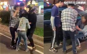 周男因行車糾紛，情緒失控對李女施暴。（圖／翻攝自「爆廢1公社」）