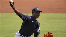 ▲赫曼（Domingo German）熱身賽首度失分。（圖／美聯社／達志影像）