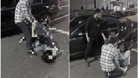 羅斯福路,車禍,毆打