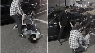 男路中抓狂對女施暴…網友疑箇中原因