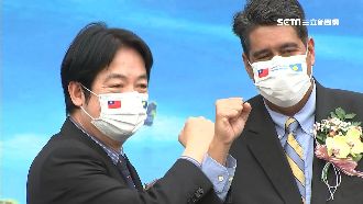 美使隨帛琉訪台　與我方發表共同聲明