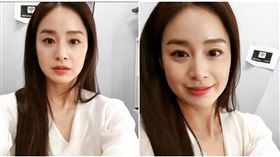 南韓女星金泰希自拍照。(圖/金泰希IG)