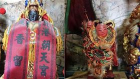 ▲左鎮區過嶺天后宮神像遭竊。（圖／廟方提供）