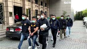 警方逮捕張男為首的詐騙機房。 翻攝畫面