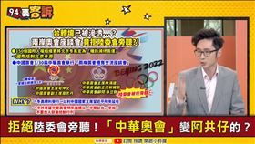 為何中華奧會這麼乖？ 溫朗東：裡面都是親中派(圖/94要客訴)