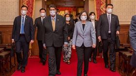 蔡英文，帛琉惠恕仁總統（圖／總統府提供）