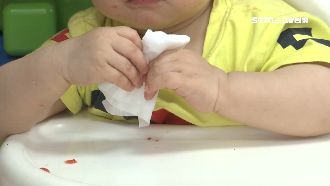 托嬰中心儲水備用　孩童清洗改擦拭