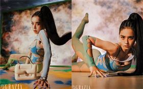 蔡依林拍攝雜誌封面。（圖／翻攝自紅秀GRAZIA微博）