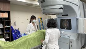 放射治療示意圖/放療(南投醫院提供)