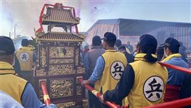 迎天公的熱鬧隊伍