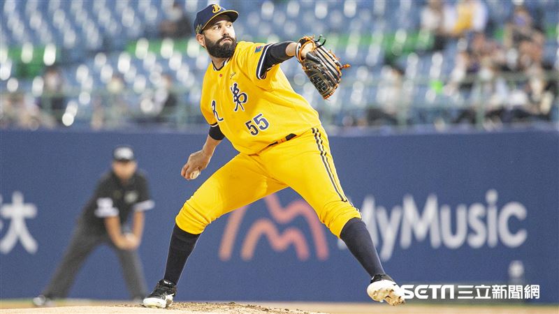 ▲中信兄弟投手加百利 G.Y。（圖／記者楊澍攝影）