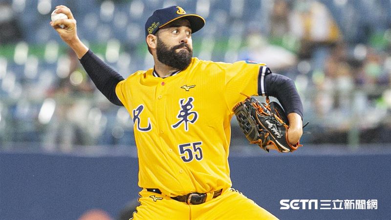 ▲中信兄弟投手加百利 G.Y。（圖／記者楊澍攝影）
