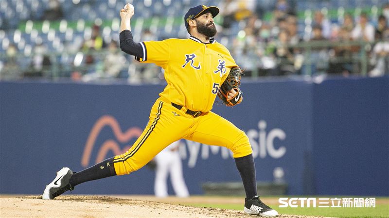 ▲中信兄弟投手加百利 G.Y。（圖／記者楊澍攝影）