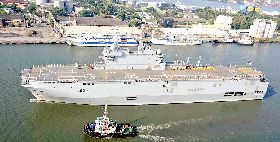 參與四方安全對話國軍演的法國直升機航