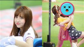 孟潔、啦啦隊、樂天、經理、全明星運動會。（圖／翻攝自孟潔MJ　IG）