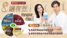 ▲翁家明的「358紅麴磷蝦油」不讓身體卡壞油→官網限時優惠 最高享86折再送好禮。（圖／業者提供）