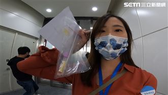 帛琉首發！記者核酸檢測　10秒飆淚