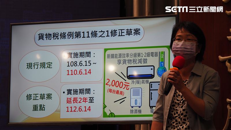 最高省2千元　節能家電補助再延2年