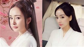 楊冪、卓亨瑜。（圖／翻攝自侃侃而娛微博）