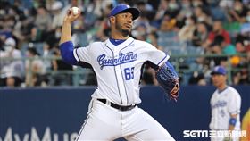 ▲富邦悍將先發投手傑斯。（圖／記者劉彥池攝影）