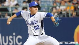 ▲富邦悍將投手曾峻岳。（圖／記者劉彥池攝影）