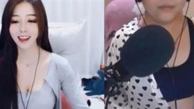 ▲直播主「mix晴子」與「喬碧蘿殿下」聯合直播。（圖／翻攝自微信）