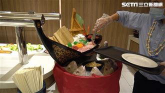 帛琉直擊／飯店自助餐免噴酒精戴手套