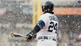 ▲底特律老虎卡布雷拉擊出2021年首轟。（圖／翻攝自老虎隊推特）