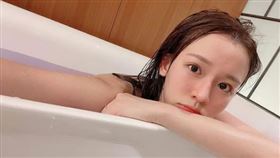 台灣三上悠亞,泡澡,林莎,浴缸。(圖/翻攝自林莎IG)
