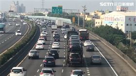 清明連假首日 返鄉車潮南下塞車 國一彰化埔鹽 國三快官