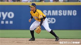 ▲中信兄弟二壘手潘志芳。（圖／記者劉彥池攝影）