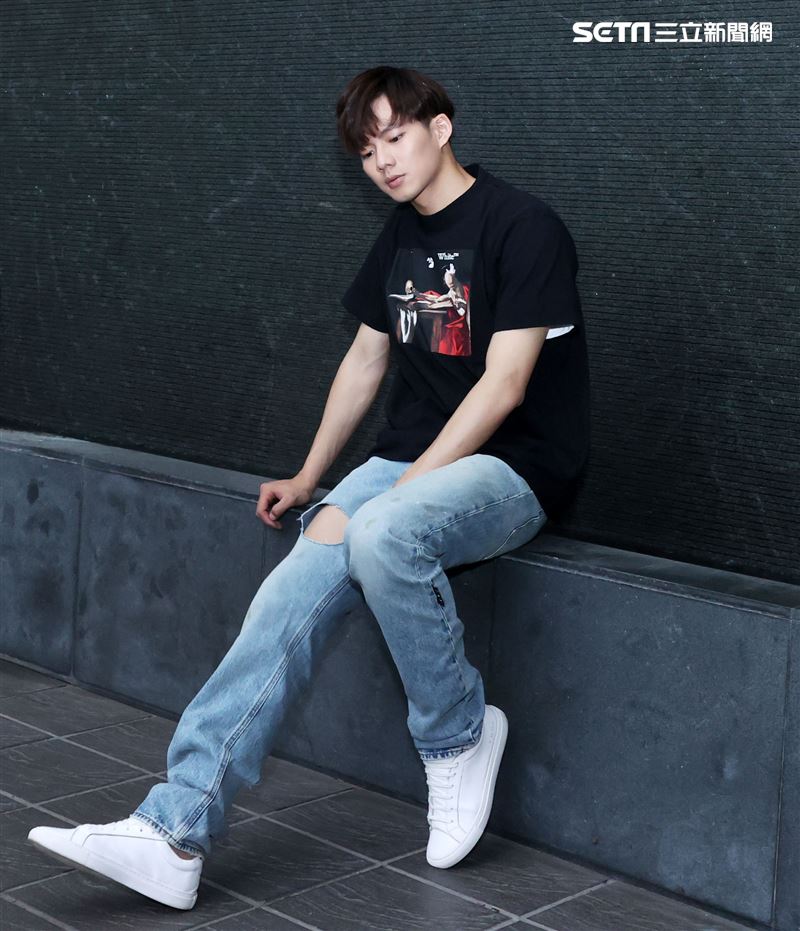 吳念軒三立新聞網專訪。（記者邱榮吉/攝影）