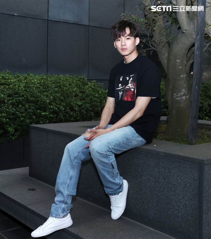 吳念軒三立新聞網專訪。（記者邱榮吉/攝影）