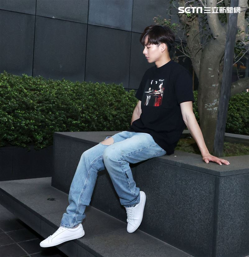 吳念軒三立新聞網專訪。（記者邱榮吉/攝影）