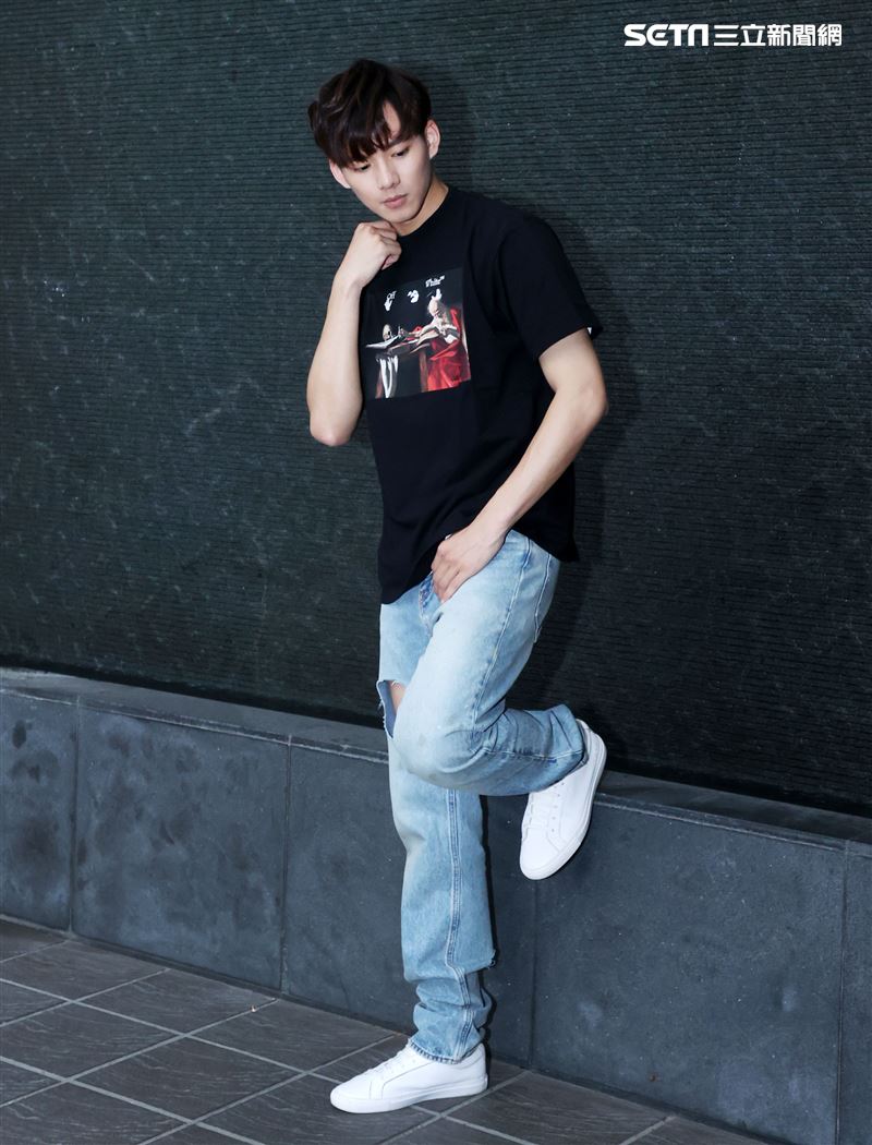 吳念軒三立新聞網專訪。（記者邱榮吉/攝影）