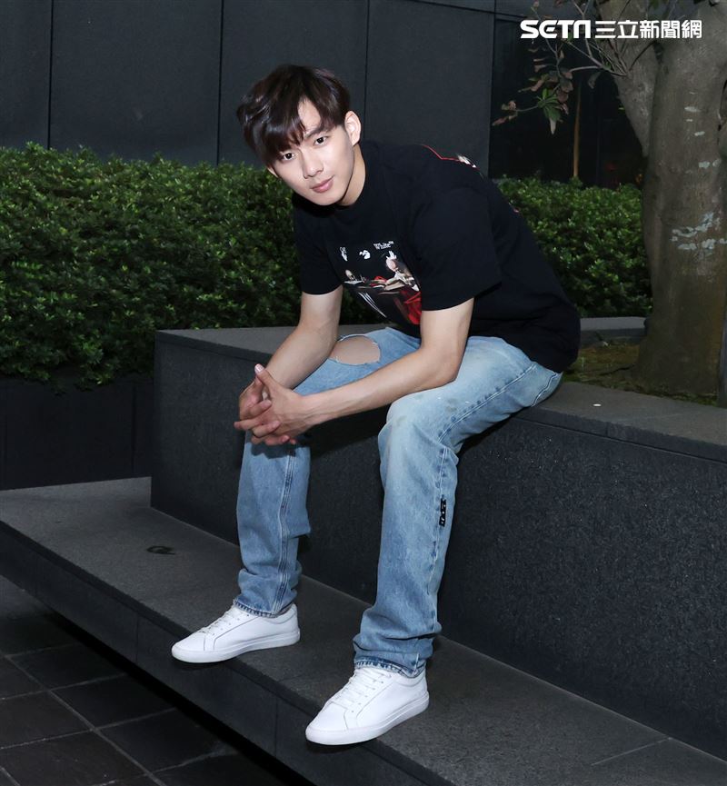 吳念軒三立新聞網專訪。（記者邱榮吉/攝影）