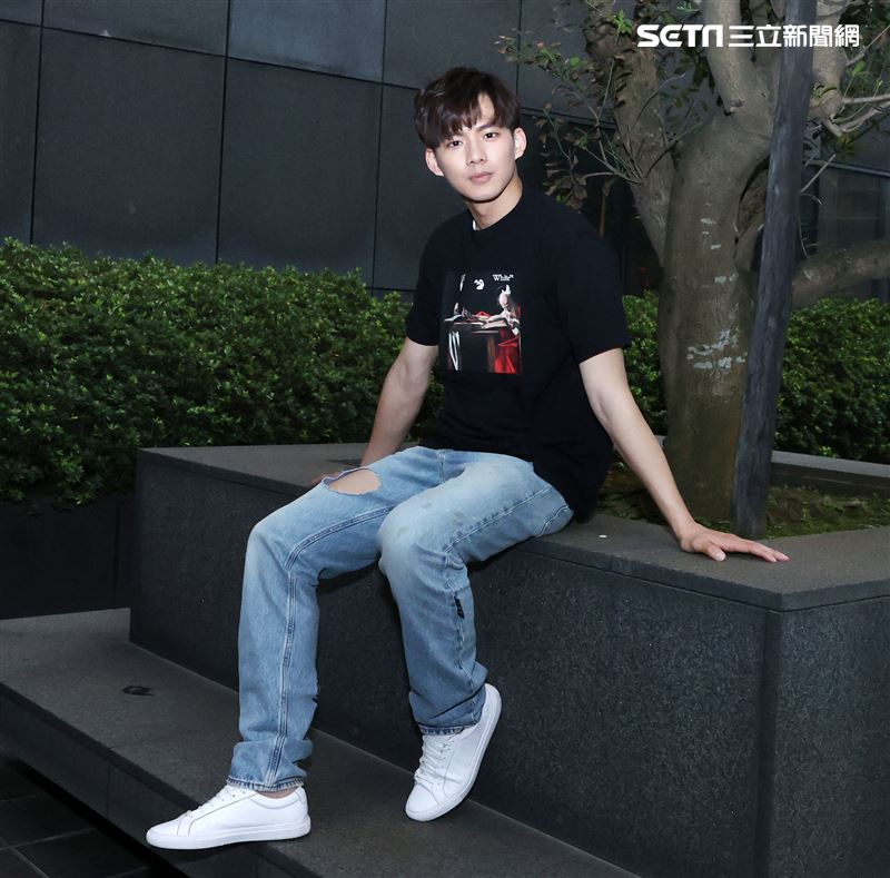 吳念軒三立新聞網專訪。（記者邱榮吉/攝影）