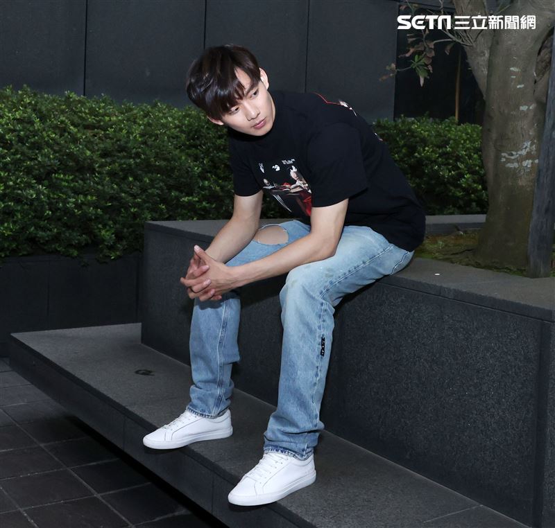 吳念軒三立新聞網專訪。（記者邱榮吉/攝影）