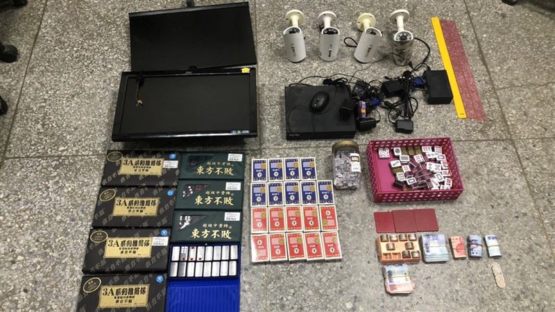 苗賭場負責人賭性不改　2次全栽給警