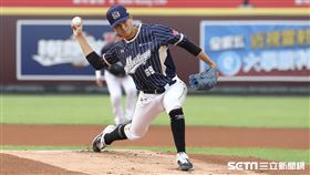 ▲樂天桃猿先發投手黃子鵬。（圖／記者劉彥池攝影）