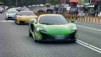 超跑車隊聚集墾丁　警取締改裝及噪音