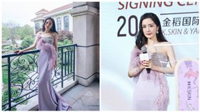 楊冪,修圖,P圖,法令紋,凹陷,腫脹（圖／翻攝自微博嘉行楊冪工作室）