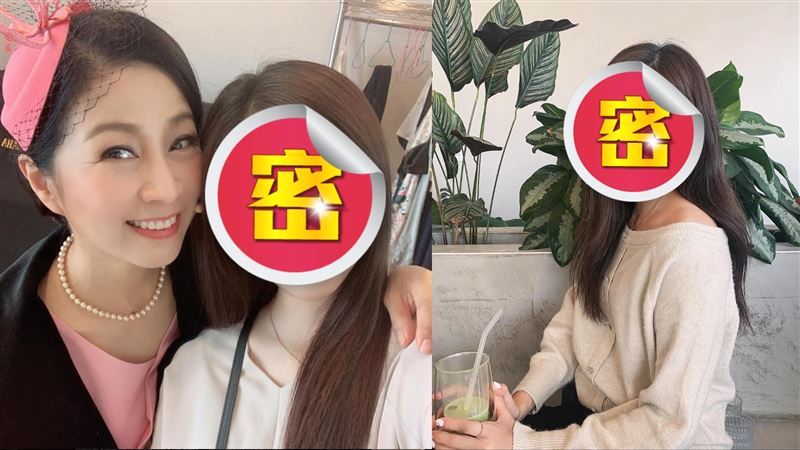 方文琳超正小女兒同框！最強美貌基因